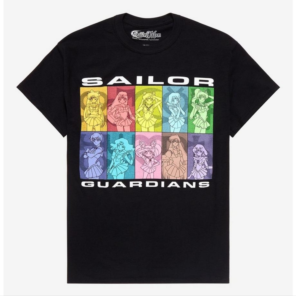 Sailor Moon Sailor Guardians Panels T-Shirt